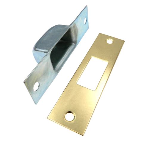 high security deadbolt strike plate.